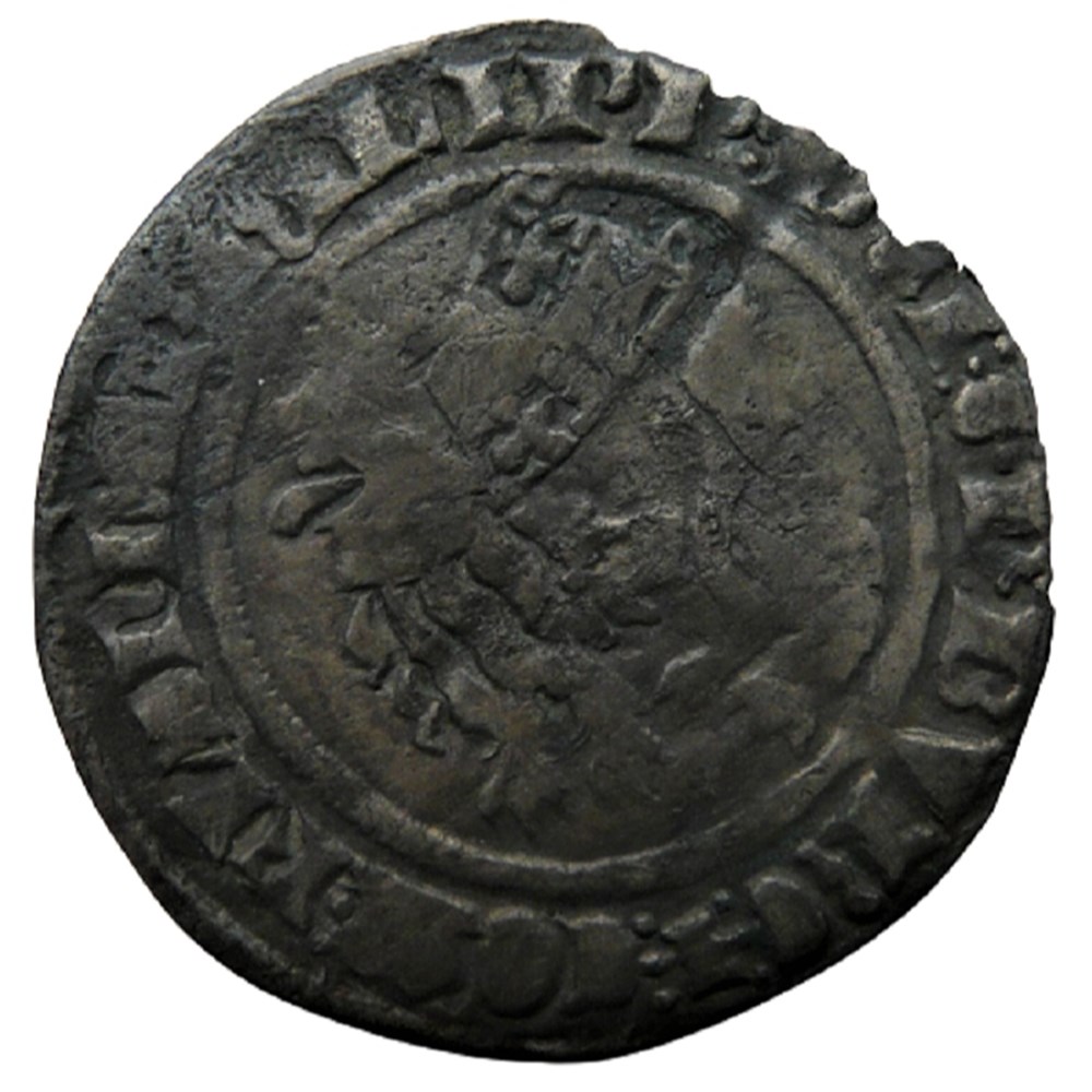 Flandre (Comté de)- Philippe II, Gros Botdrager monnaies europe medievale france feodales flandre comte de philippe ii gros botdrager