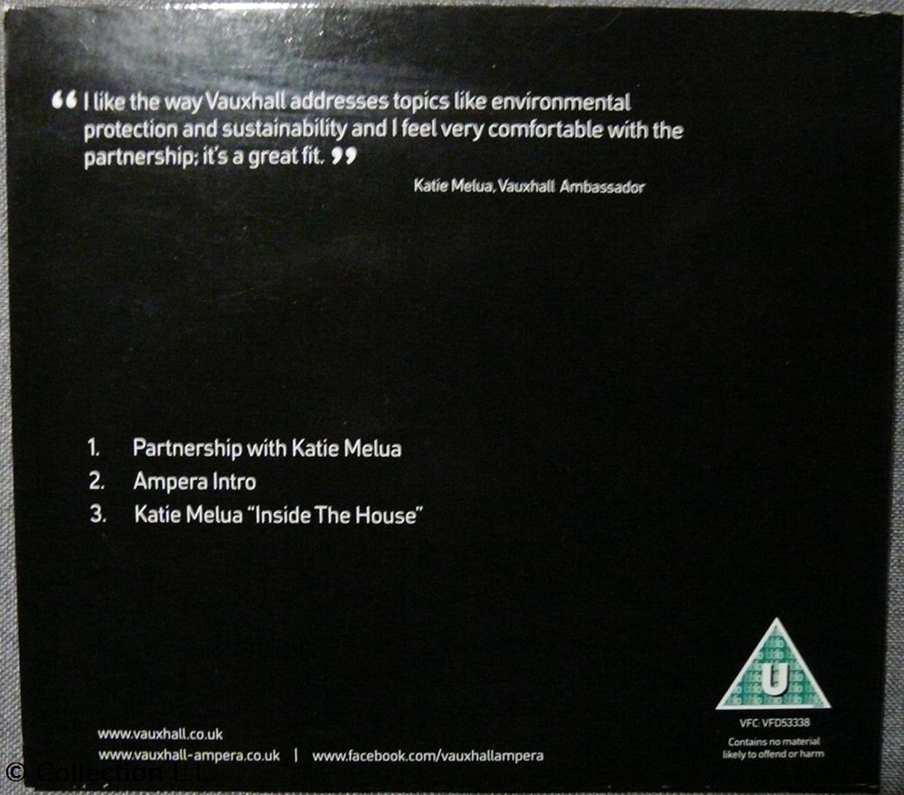 Katie Melua & The Vauxhall Ampera musique instruments cd katie melua the vauxhall ampera