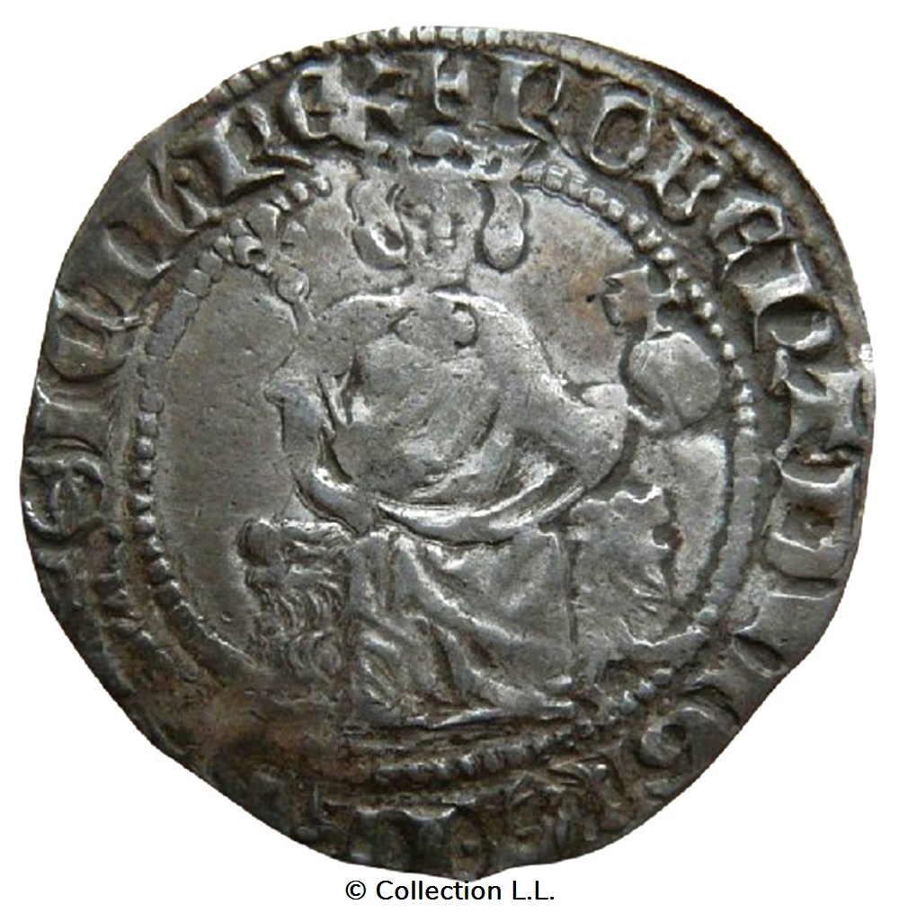 monnaies europe medievale france feodales provence comte de robert anjou carlin