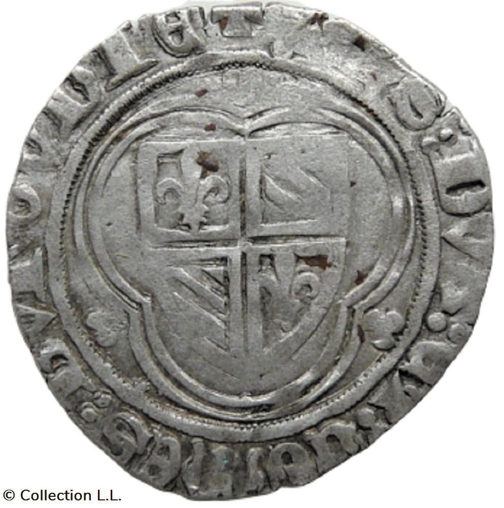 monnaie france feodale bourgogne duche de philippe iii blanc a ecu