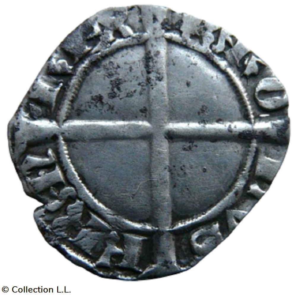 monnaies europe medievale france feodales viennois dauphin de charles ii liard dentille