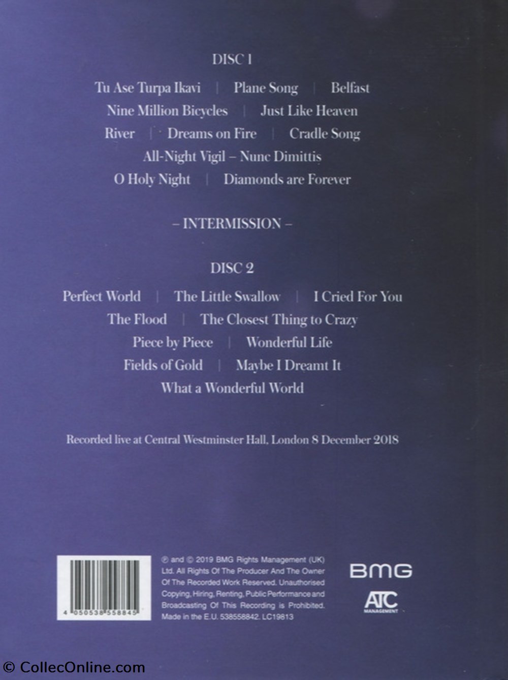 Live in Concert (dvd live) musique instruments cd live in concert dvd live