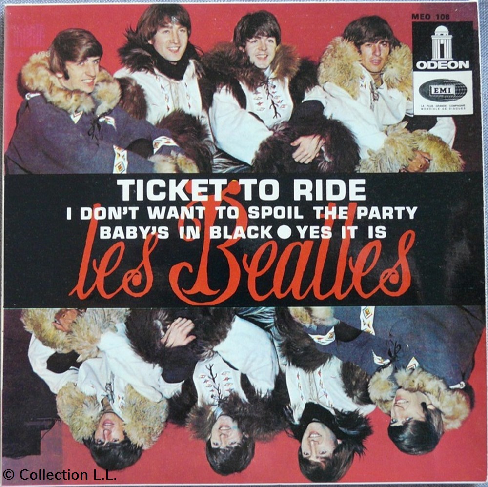 1971∼MEO 108∼Ticket to ride musique instruments disques vinyles disque tours 1971 meo 108 ticket to ride