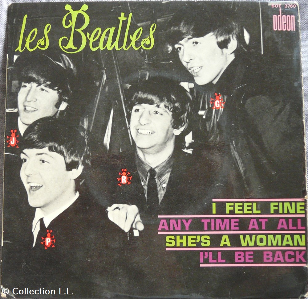 musique instruments disques vinyles disque tours 1964 65 soe 3760 i feel fine