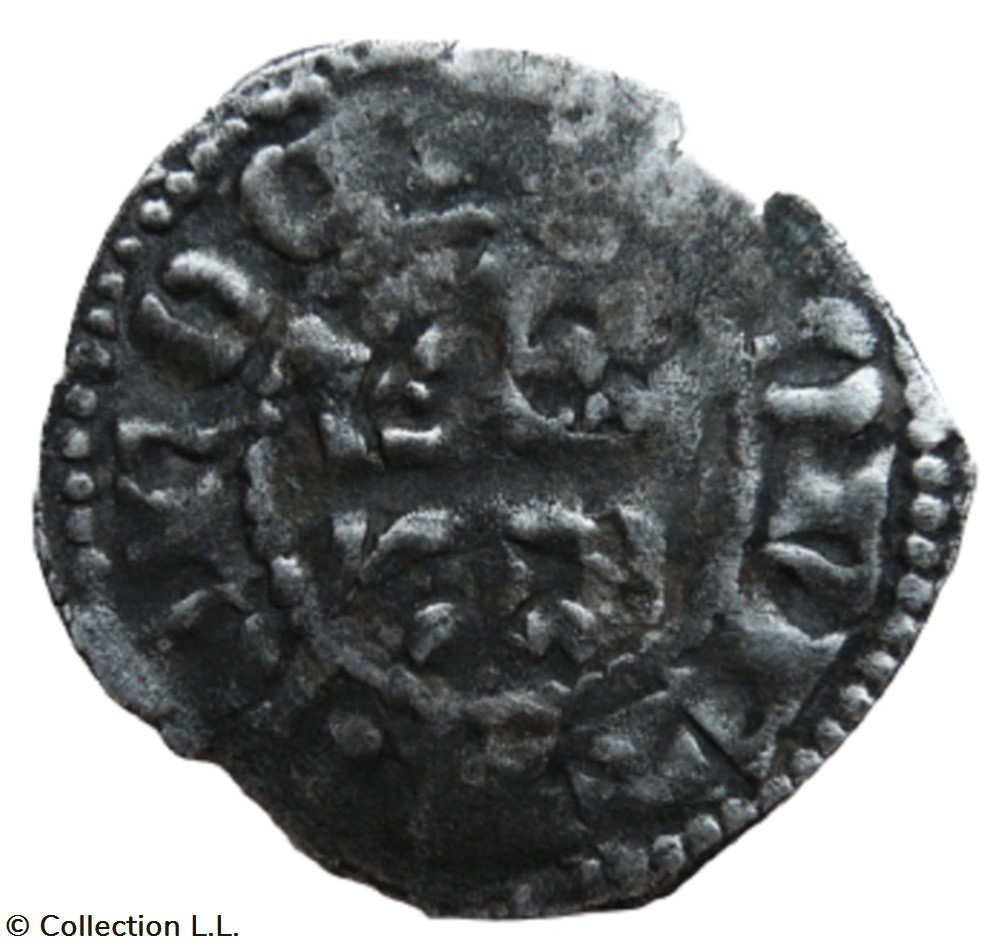 Maine (Comté de)- Charles III, Denier monnaies europe medievale france feodales maine comte de charles iii denier