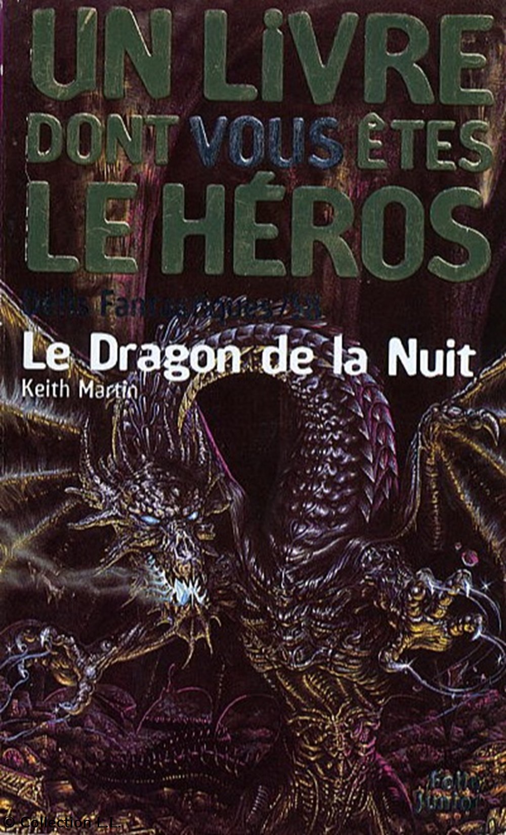 Le Dragon de la Nuit - 58 jeux societe jouets livre dont vous etes heros le dragon de la nuit 58