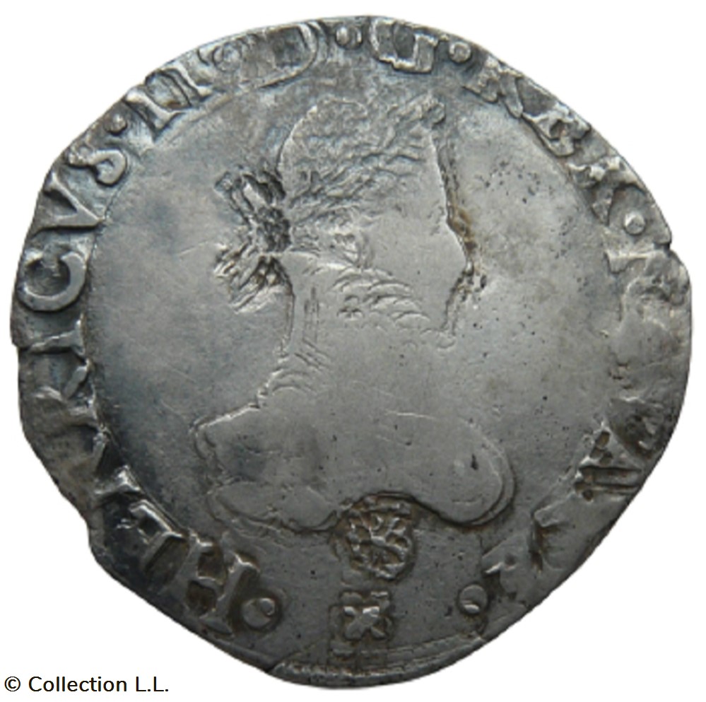 monnaies europe medievale france feodales navarre royaume de henri iii franc