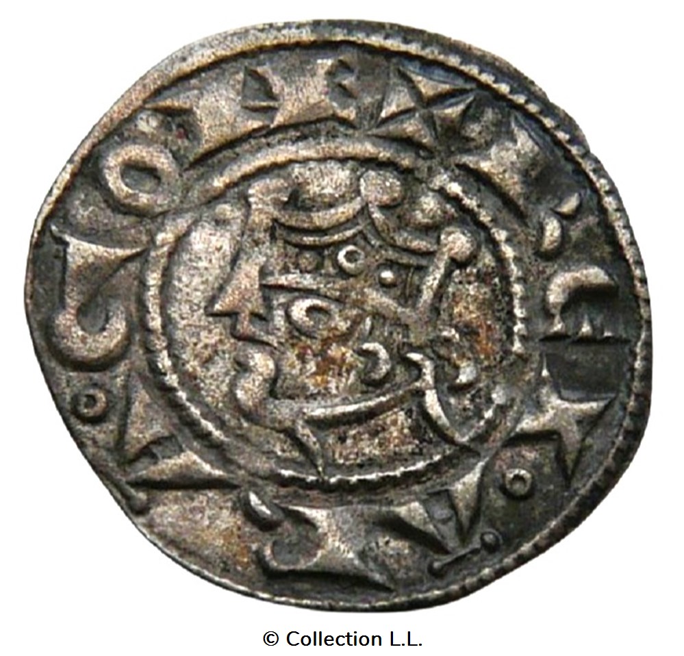 monnaies europe medievale france feodales provence comte de denier anonyme de marseille