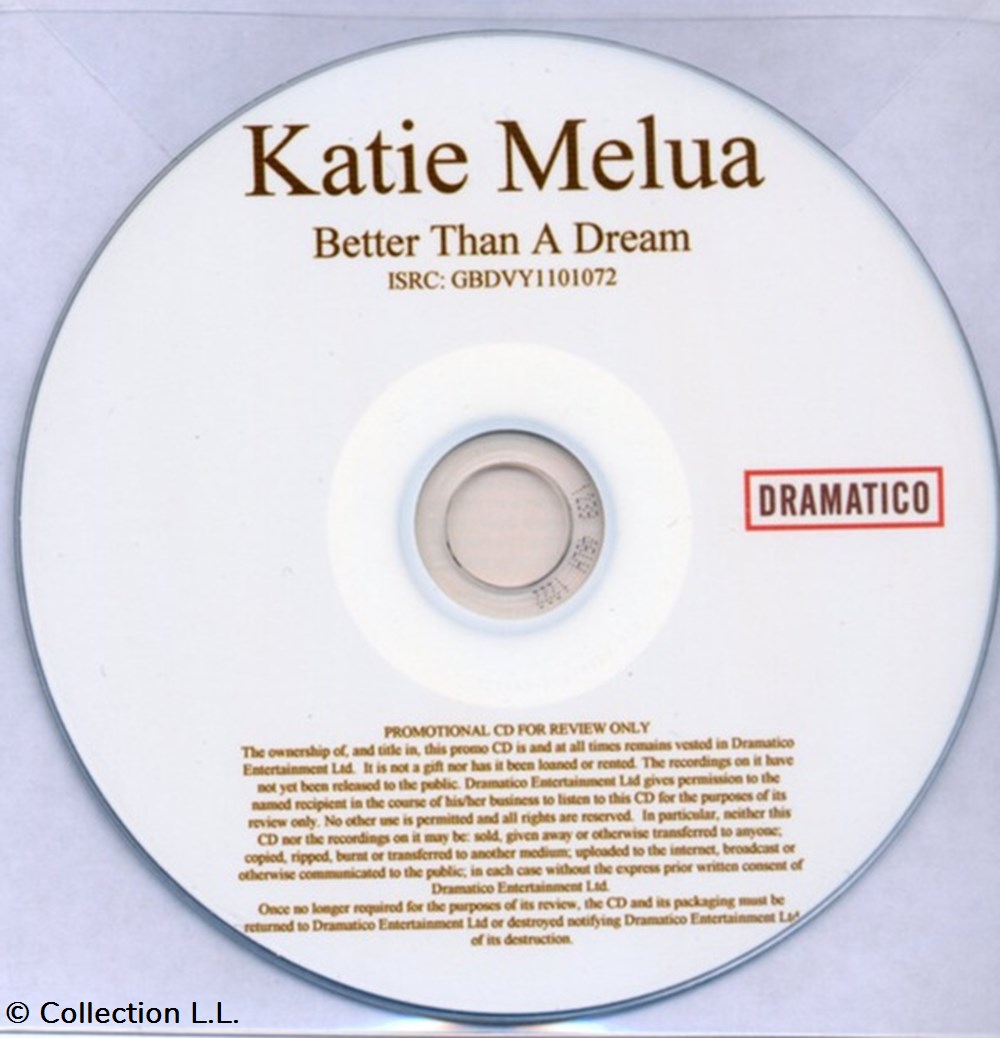musique instruments cd better than a dream promo 1 titre