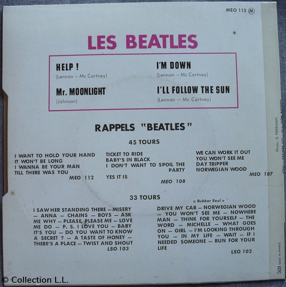 1971∼MEO 113∼Help ! musique instruments disques vinyles disque tours 1971 meo 113 help