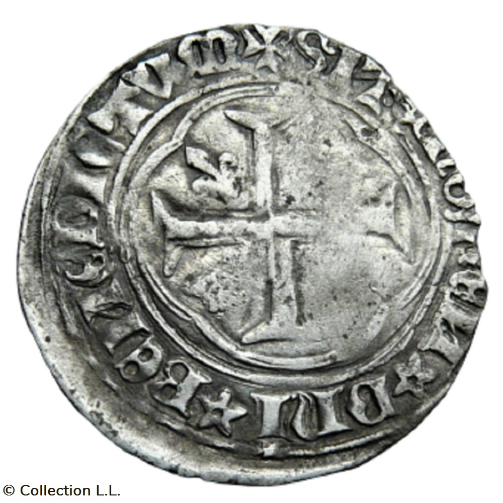 Blanc aux Couronnelles, 4° ém, Rouen monnaie france royale blanc aux couronnelles 4 em rouen