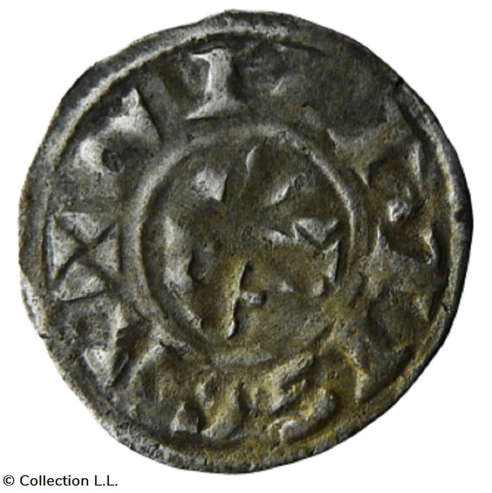 Gien et Donzy (Comté et Seigneurie de)- Geoffroy III, Denier monnaies europe medievale a france feodales gien et donzy comte et seigneurie de geoffroy iii denier