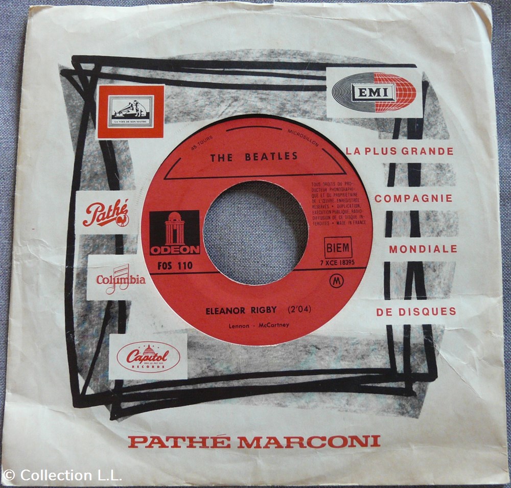 1966∼FOS 110∼Yellow submarine musique instruments disques vinyles disque tours 1966 fos 110 yellow submarine