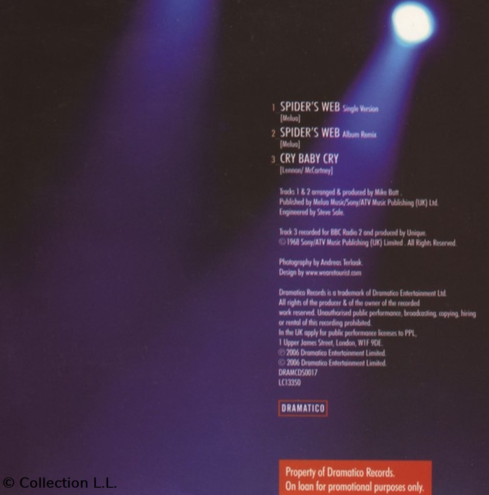 musique instruments cd spider s web promo 3 titres