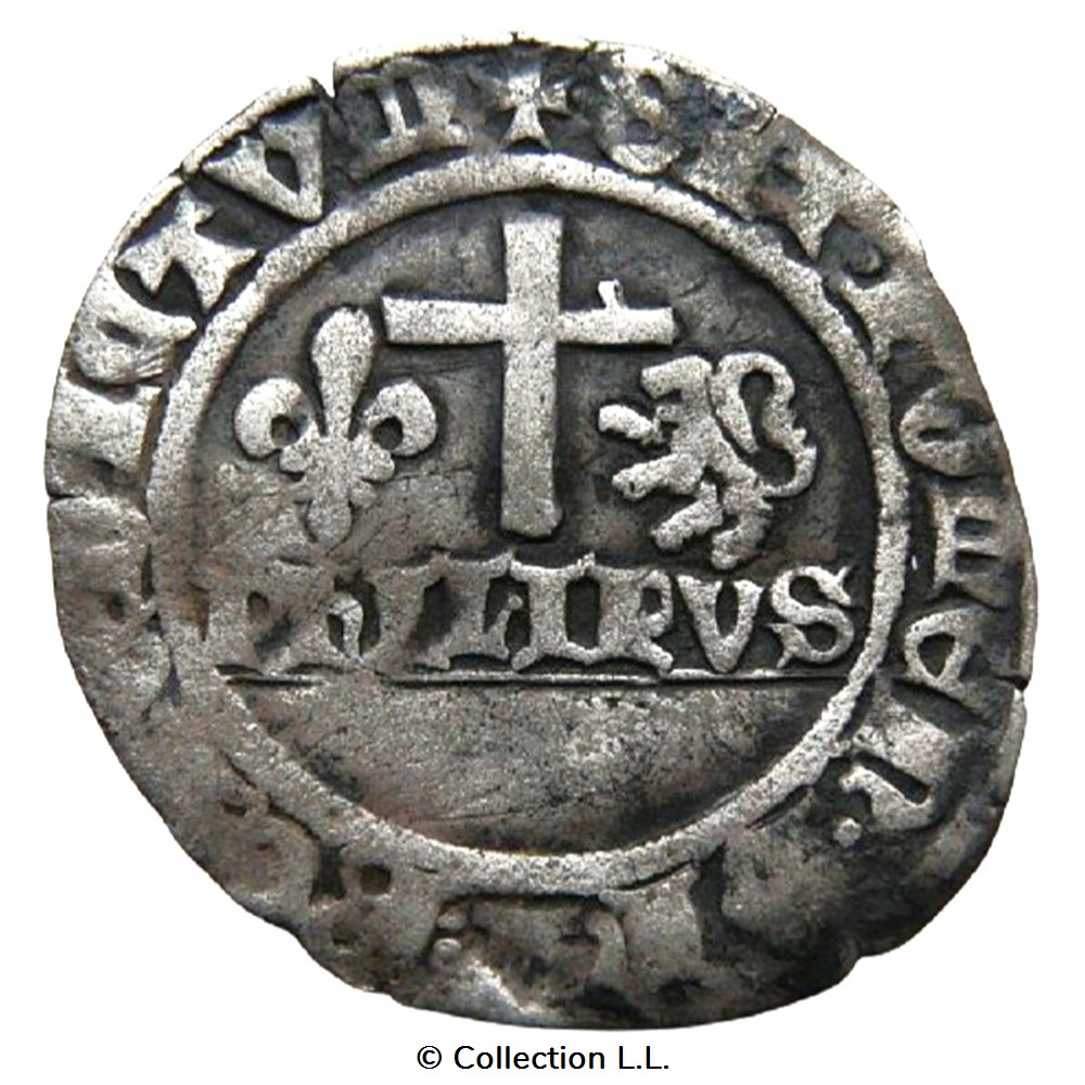 Bourgogne (Duché de)- Philippe III, Blanc aux Ecus monnaies europe medievale france feodales bourgogne duche de philippe iii blanc aux ecus