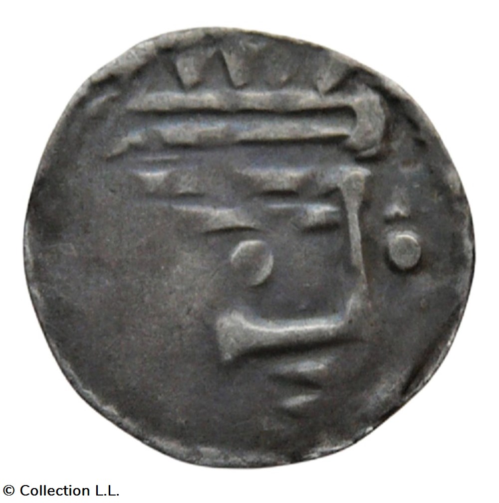 Chartres (Comté de)- Denier Anonyme monnaies europe medievale france feodales chartres comte de denier anonyme
