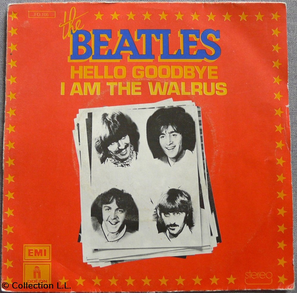 1976∼FO106∼Hello Goodbye musique instruments disques vinyles disque tours 1976 fo106 hello goodbye