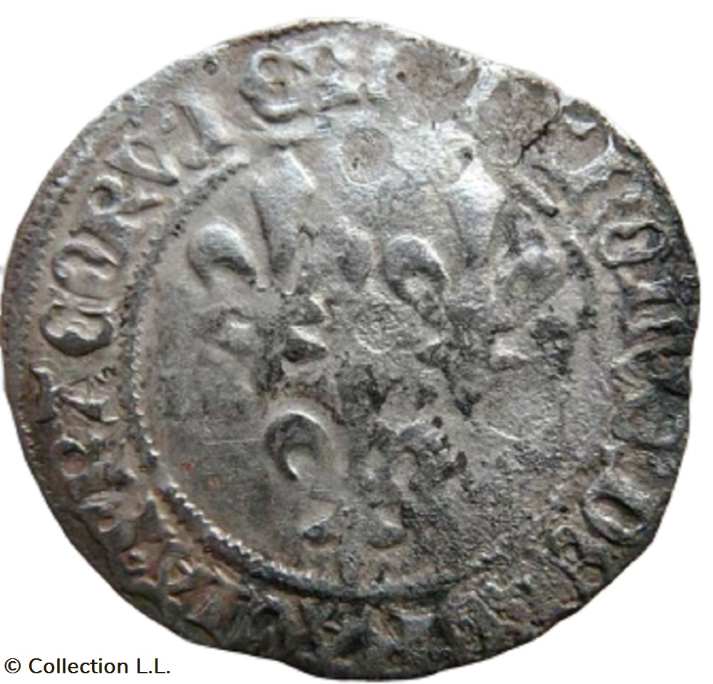 monnaies europe medievale france royales double gros 6 em tournai