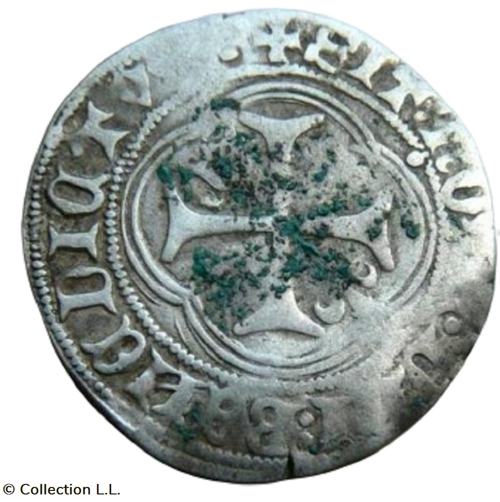 Petit Blanc aux Couronnelles, 1° ém, Montpellier monnaie france royale petit blanc aux couronnelles 1 em montpellier