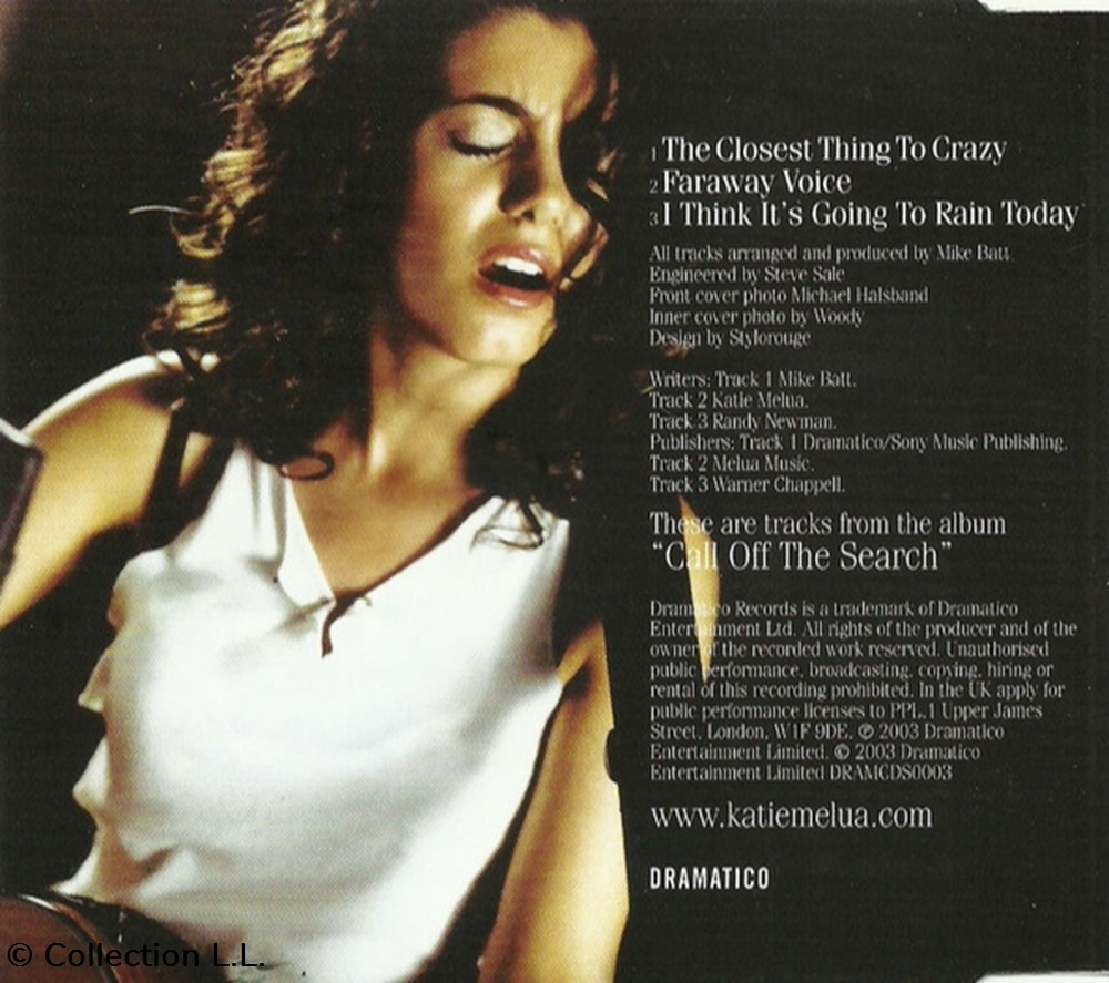 musique instruments cd the closest thing to crazy single 3 titres