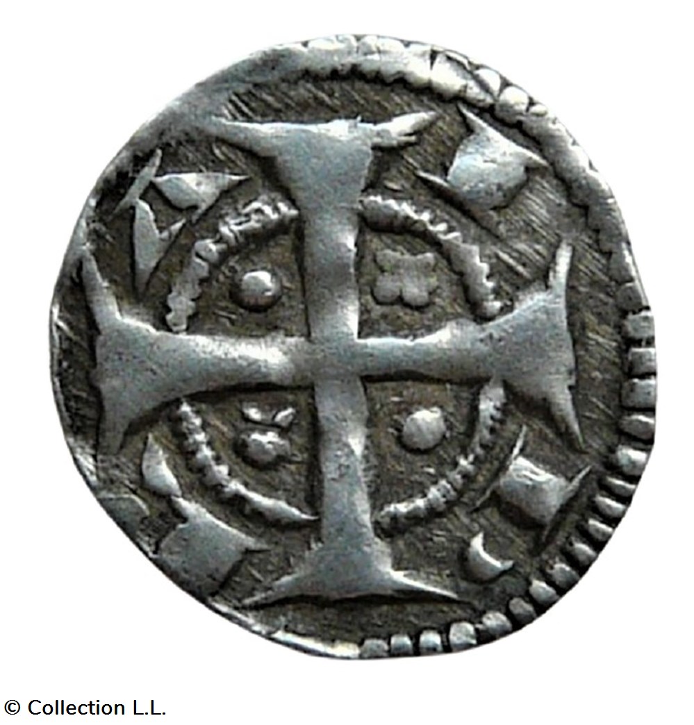 monnaies europe medievale france feodales flandre villes de ypres maille anonyme
