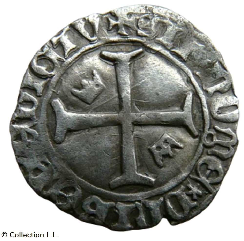 Petit Blanc aux Trois Lis, 1° ém, Tours monnaie france royale petit blanc aux trois lis 1 em tours