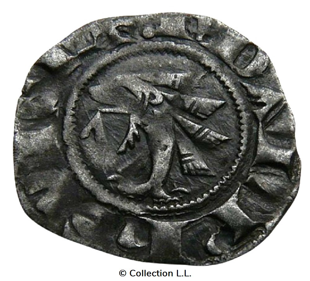monnaies europe medievale france feodales viennois dauphin de humbert ier denier