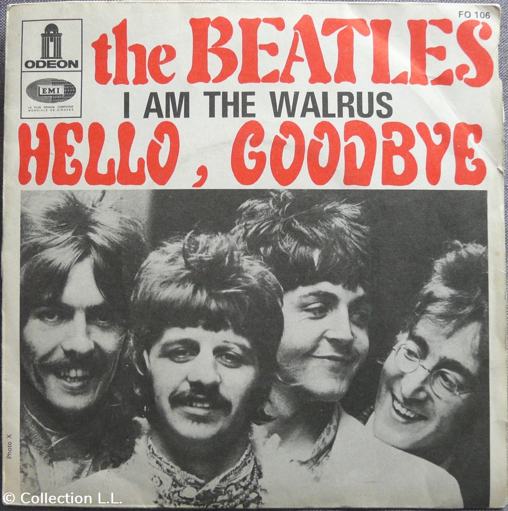 1967∼FO 106∼Hello, goodbye musique instruments disques vinyles disque tours 1967 fo 106 hello goodbye