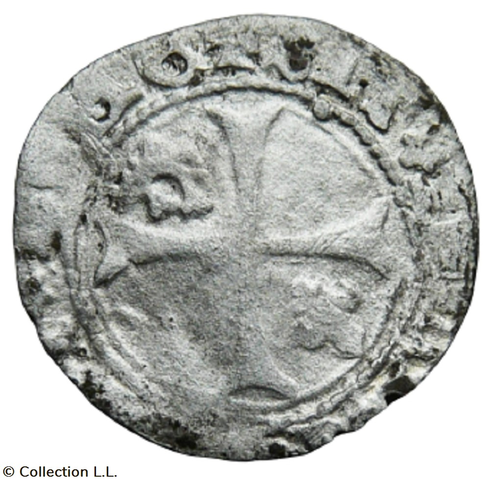 monnaies europe medievale france feodales viennois dauphin de louis ii demi blanc