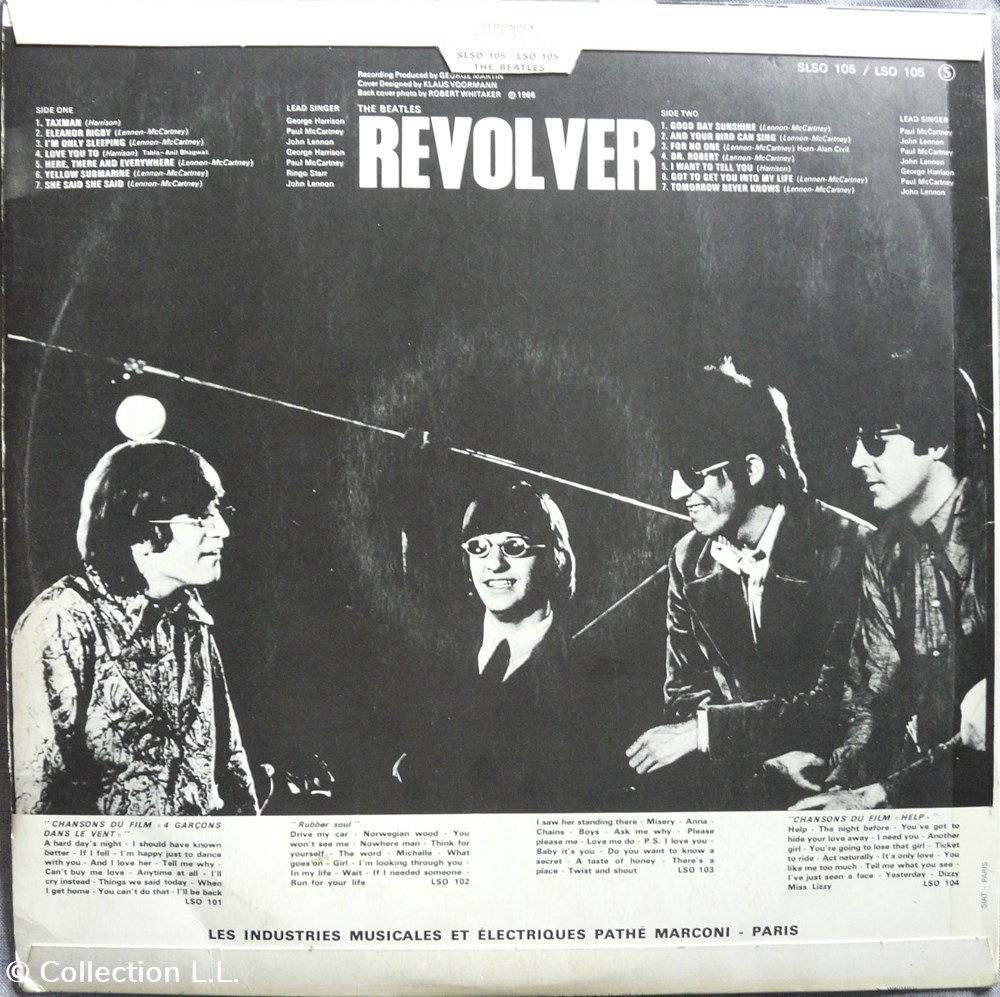 1966∼LSO 105∼Revolver musique instruments disques vinyles disque tours 1966 lso 105 revolver
