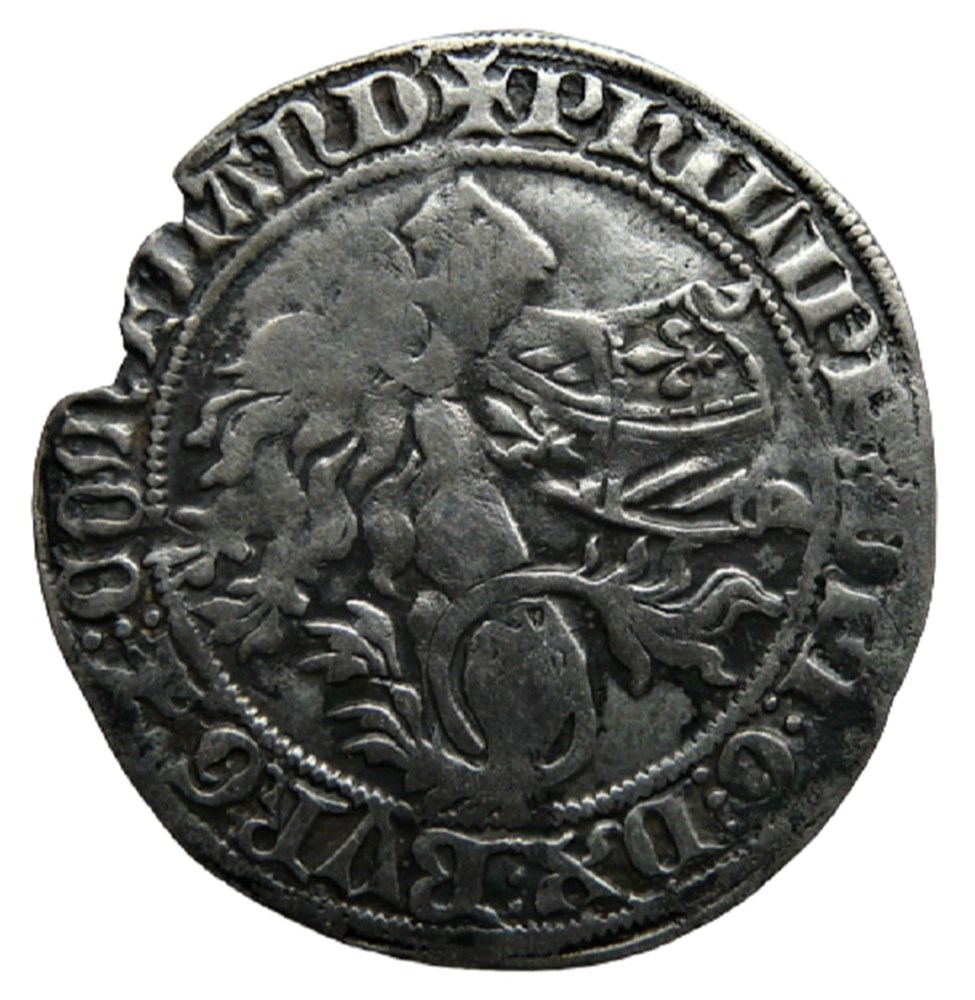 Flandre (Comté de)- Philippe II, Double Gros Botdrager monnaies europe medievale france feodales flandre comte de philippe ii double gros botdrager