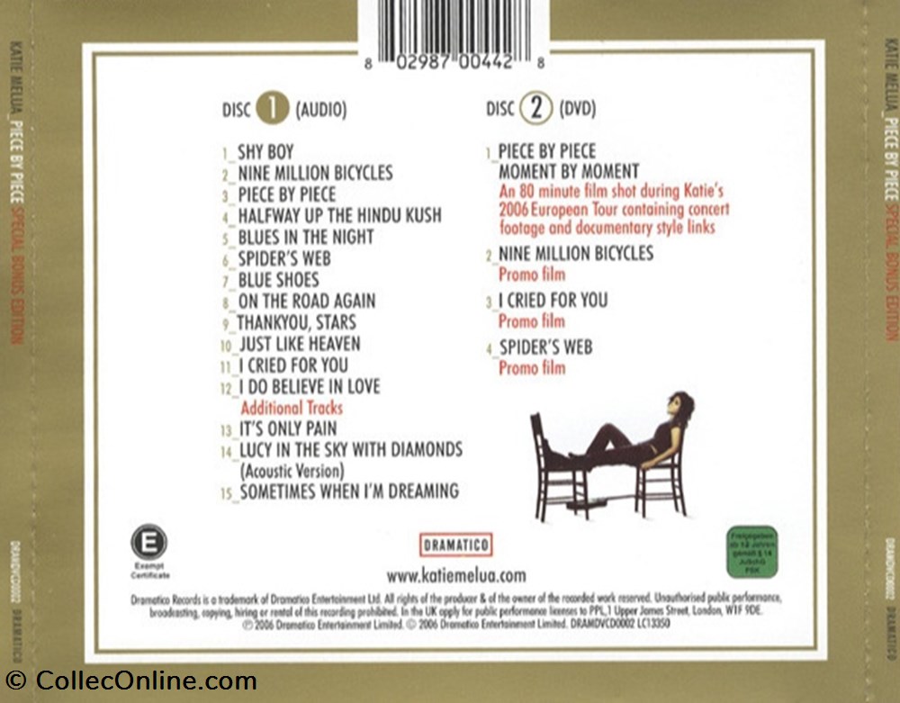 Piece by Piece (album édition bonus) musique instruments cd piece by piece album edition bonus