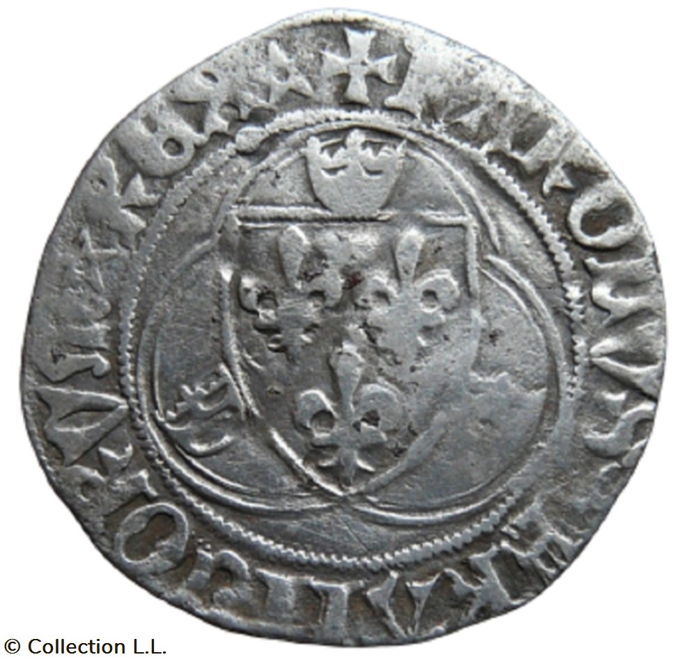 Blanc aux Couronnelles, 4° ém, Saint-Lô monnaie france royale blanc aux couronnelles 4 em saint lo