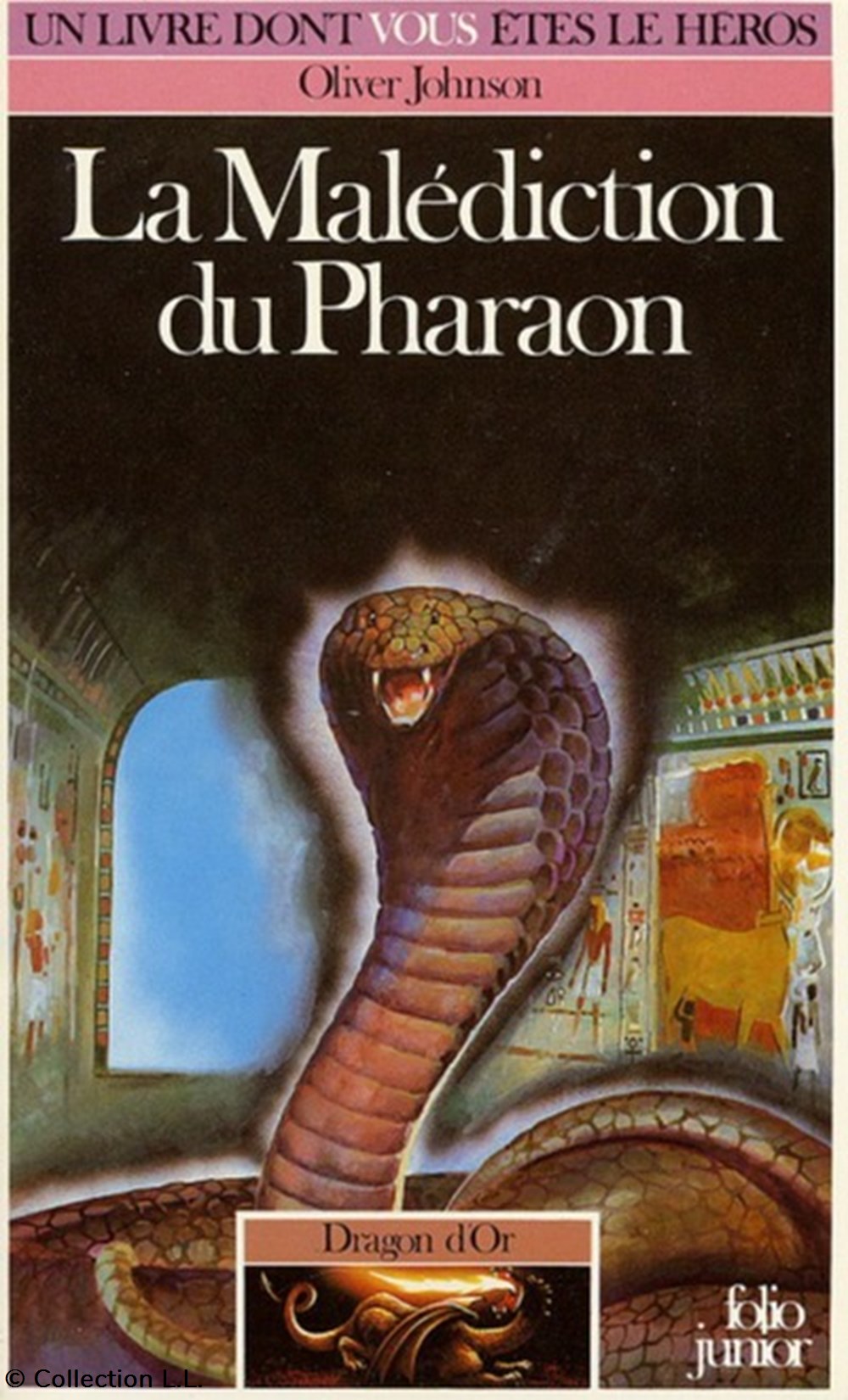 La Malédiction du Pharaon - 04 livres bd revues la malediction du pharaon 04