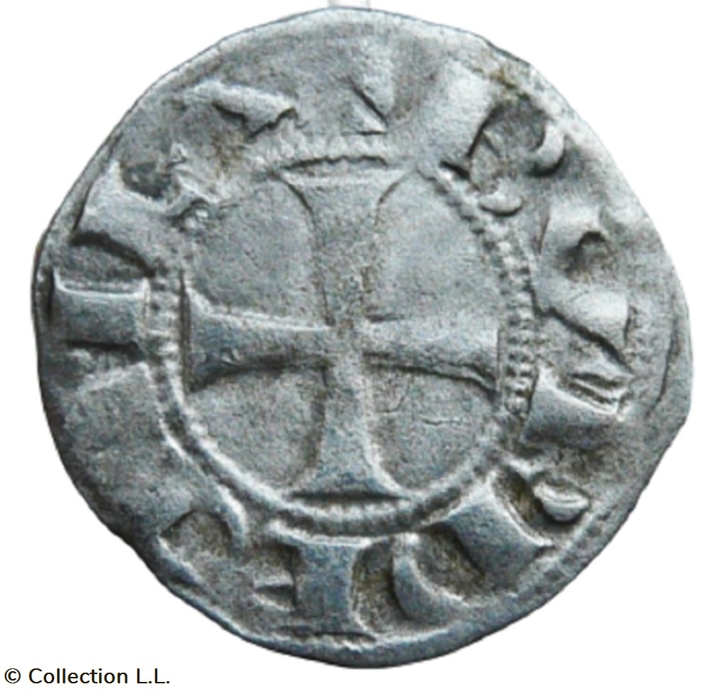 Aquitaine (Duché d')- Guillaume IX et X, Denier monnaie france feodale aquitaine duche guillaume ix et x denier