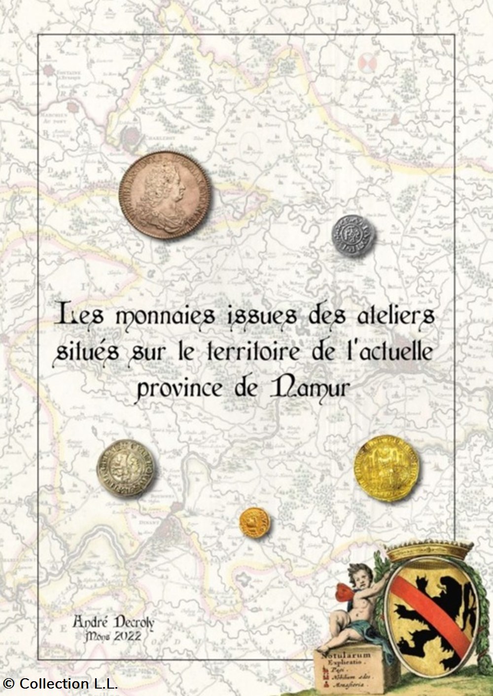 livres ouvrages 2022 decroly les monnaies de actuelle province de namur
