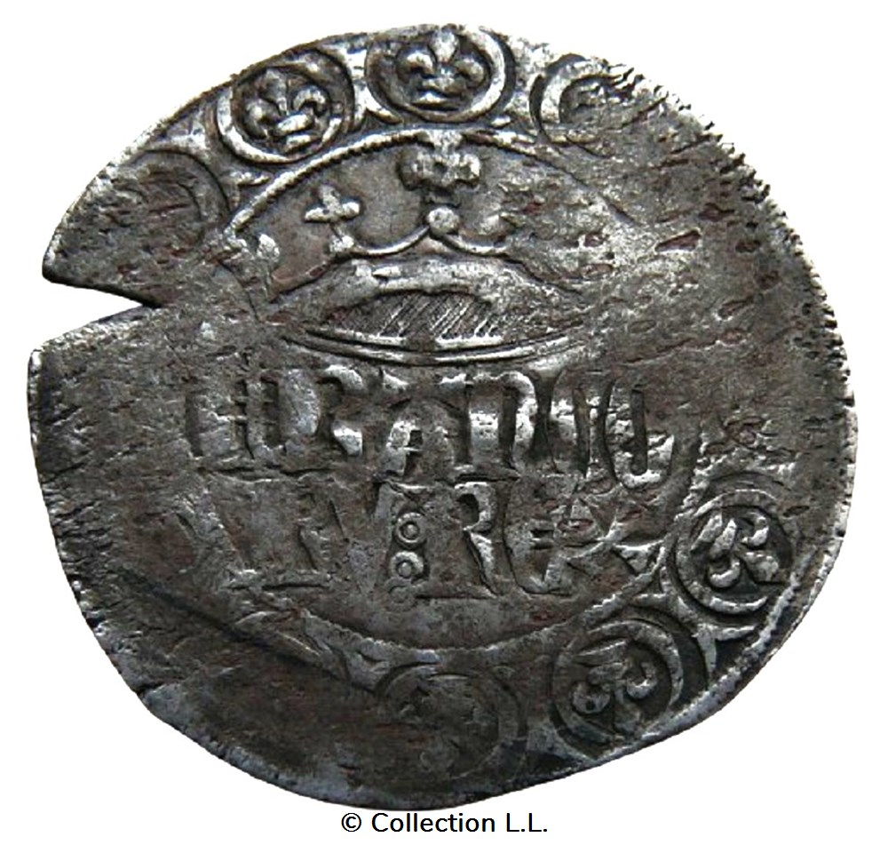 monnaies europe medievale france royales gros a la couronne 1 emission