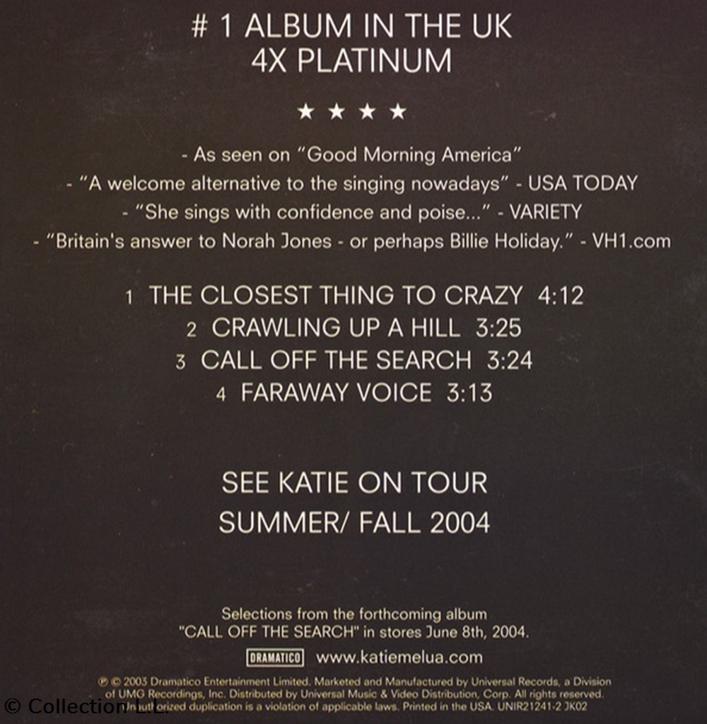 Call Off the Search (album CD Sampler) musique instruments call off the search album cd sampler