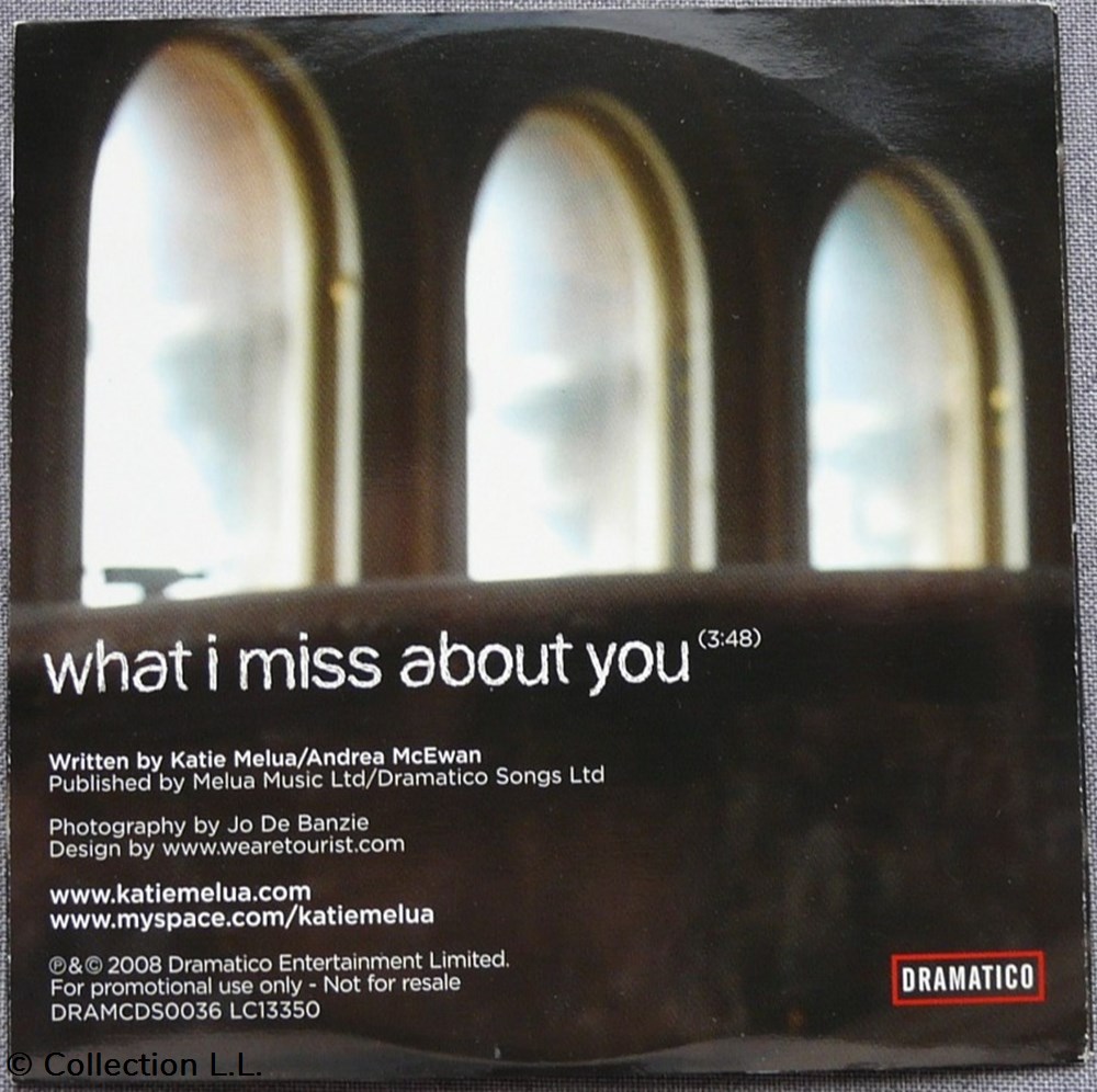 What I Miss about You (promo 1 titre) musique instruments cd what i miss about you promo 1 titre