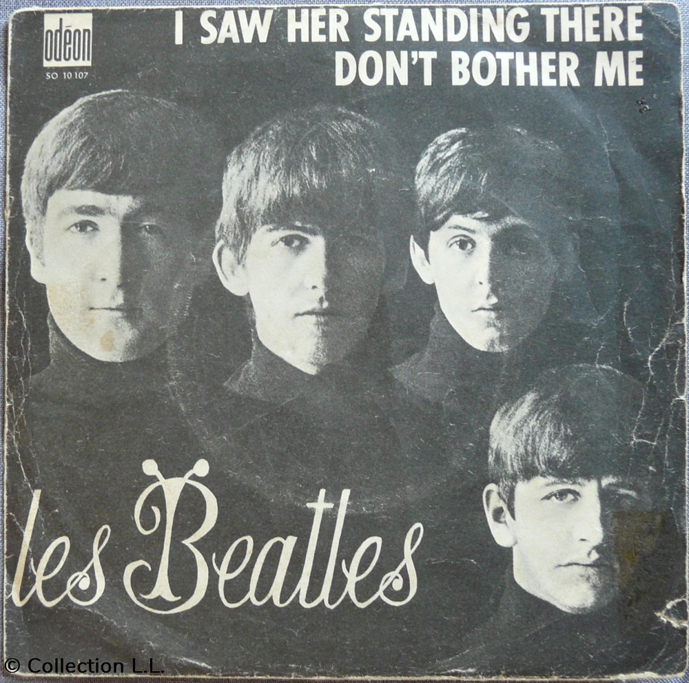 1964∼SO 10107∼I saw her standing there musique instruments disques vinyles disque tours 1964 so 10107 i saw her standing there