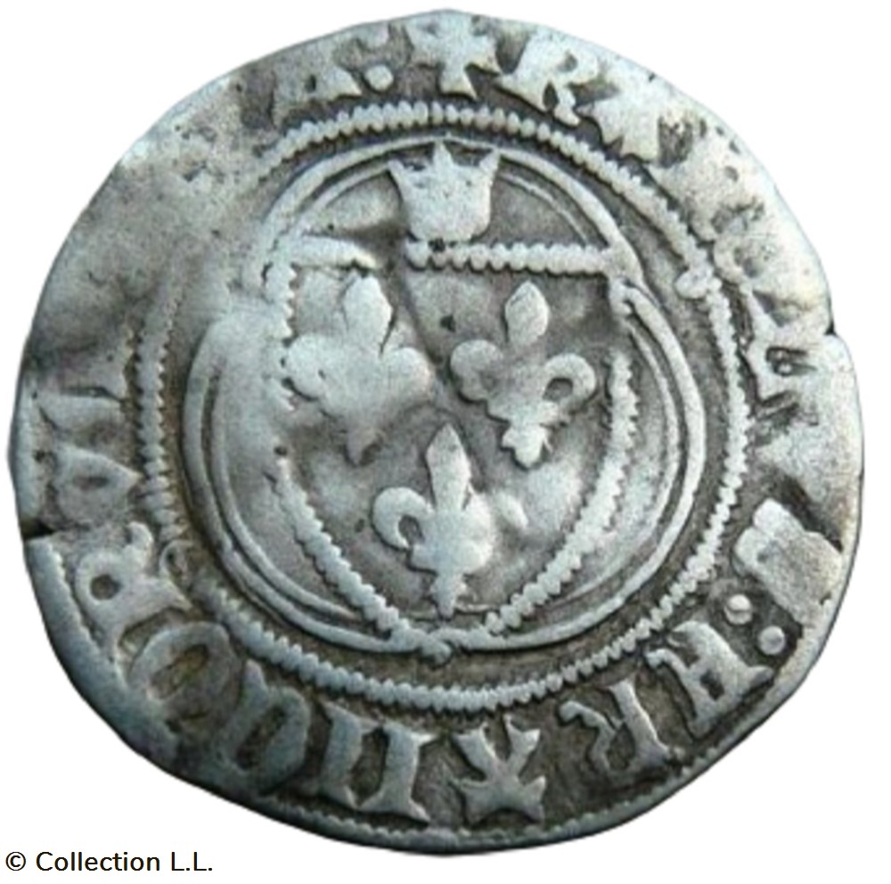 Petit Blanc aux Couronnelles, 1° ém, Montpellier monnaie france royale petit blanc aux couronnelles 1 em montpellier