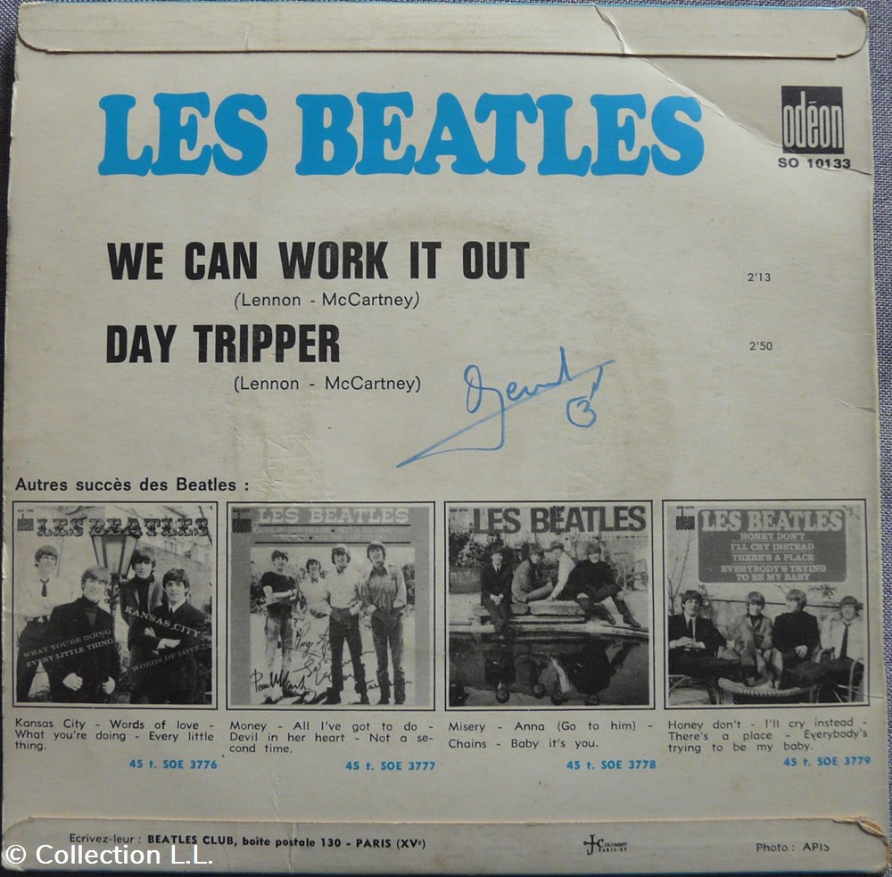 musique instruments disques vinyles disque tours 1965 so 10133 we can work it out