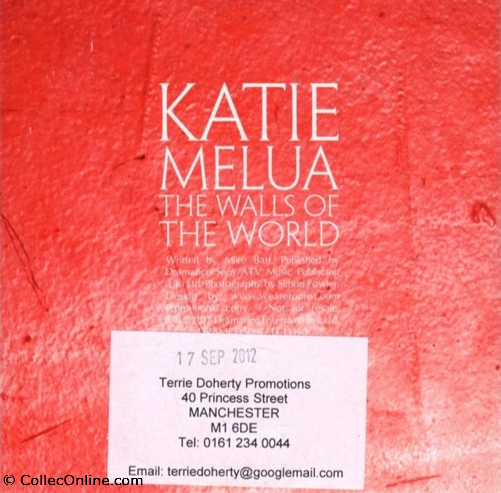 The Walls of the World (promo 1 titre) musique instruments cd the walls of the world promo 1 titre