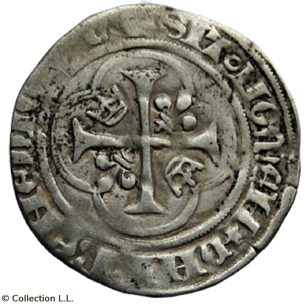 Blanc au Briquet, 1° type, Dijon monnaie france royale blanc au briquet 1 type dijon