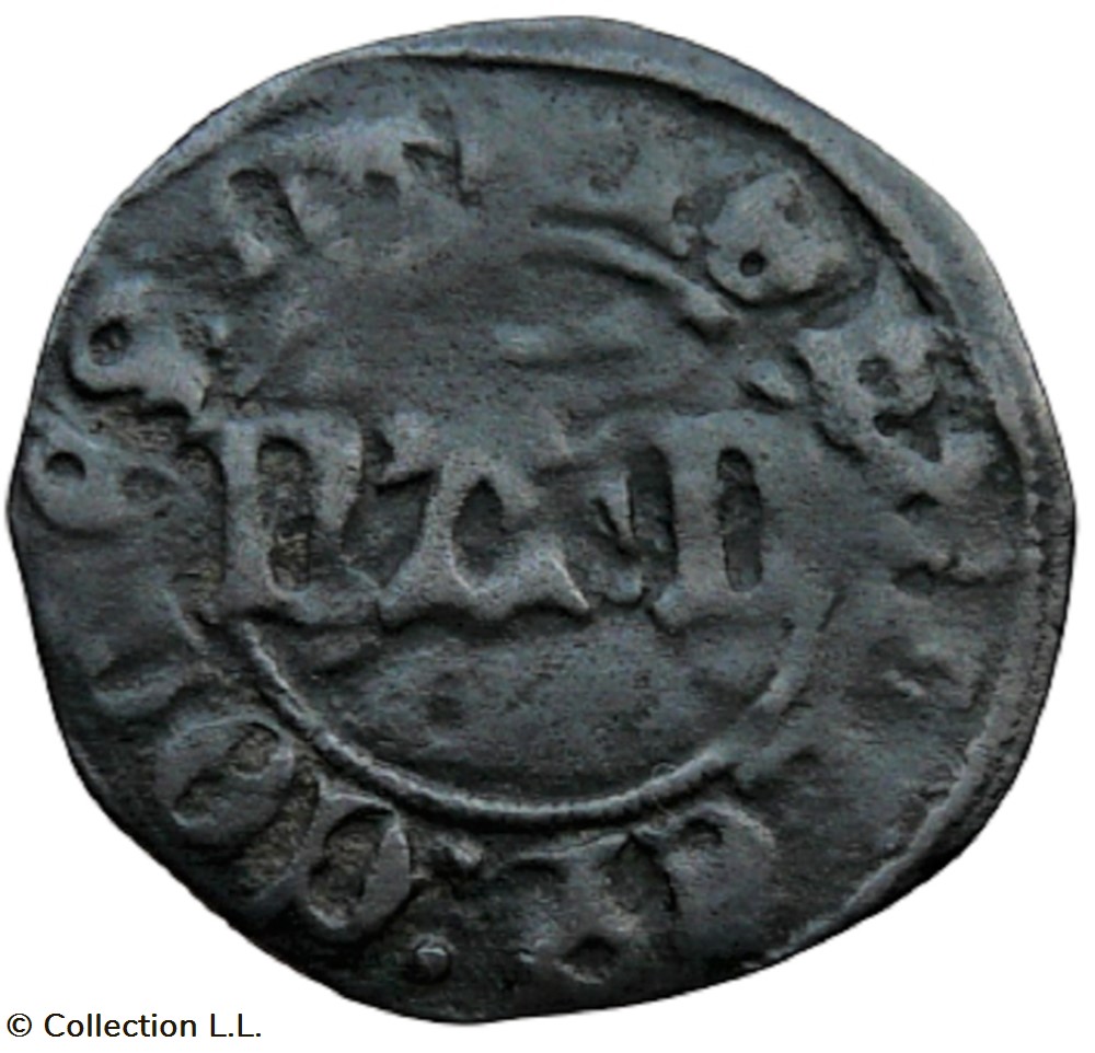 Namur (Comté de)- Jean III, Double Mite monnaies europe medievale france feodales namur comte de jean iii double mite