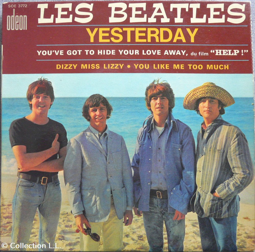 1965∼SOE 3772∼Yesterday musique instruments disques vinyles disque tours 1965 soe 3772 yesterday