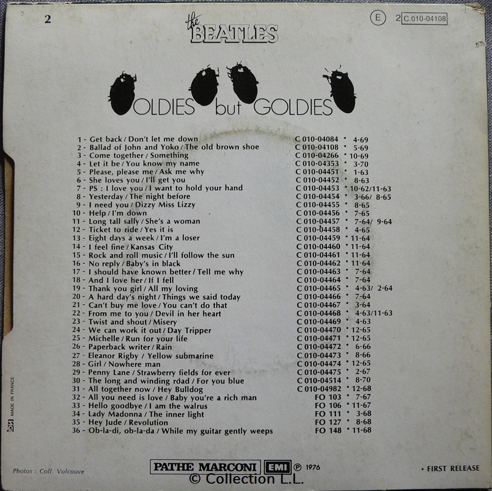 musique instruments disques vinyles 1976 2c 010 04108 the ballad of john and yoko