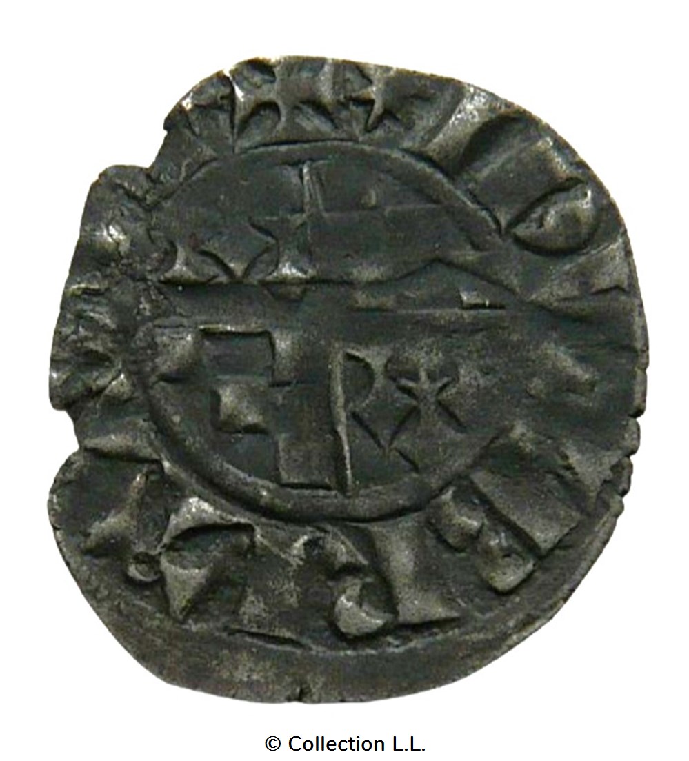 Limoges (Vicomté de)- Jean III, Denier monnaies europe medievale france feodales limoges vicomte de jean iii denier