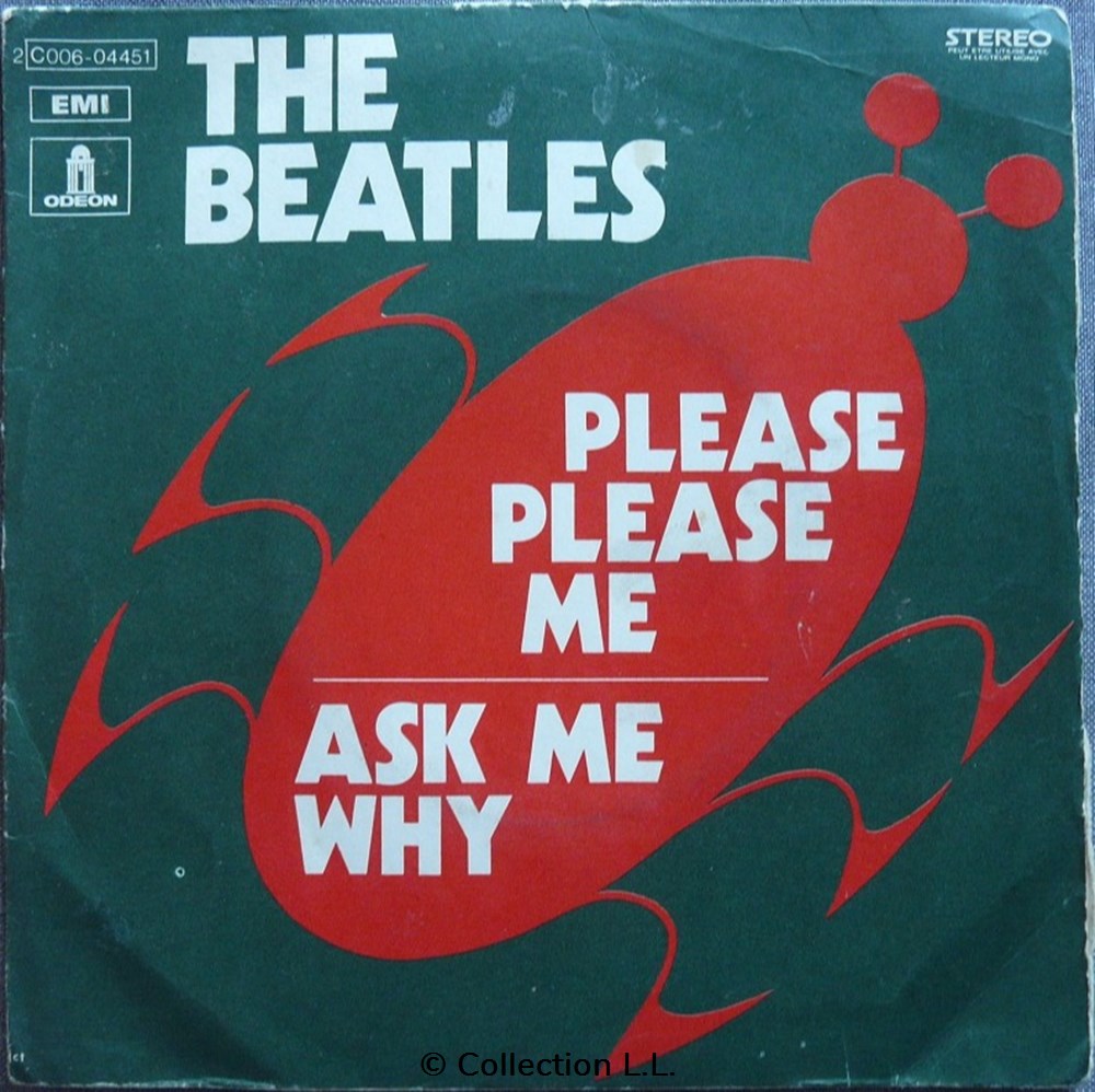 1973∼2C 006 04451∼Please please me musique instruments disques vinyles disque tours 1973 2c 006 04451 please please me