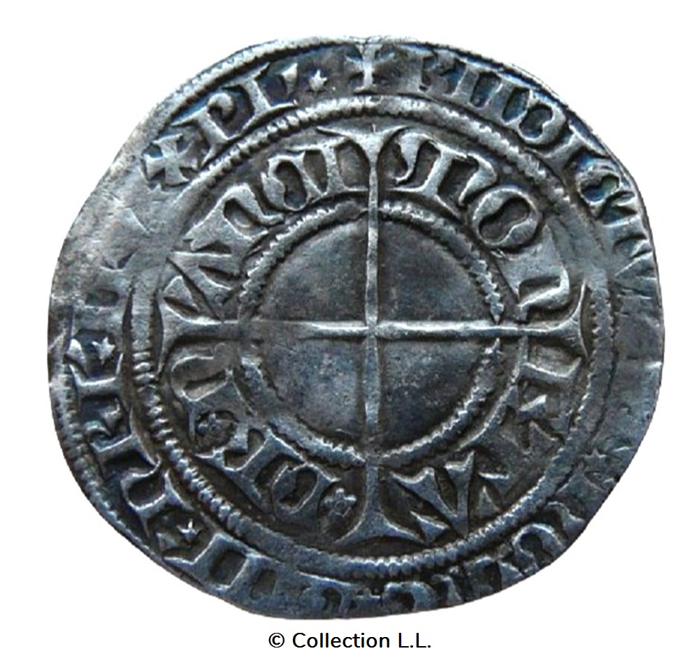 Lorraine (Duché de)- Charles II, Petit Gros au Chevalier monnaies europe medievale france feodales lorraine duche de charles ii petit gros au chevalier